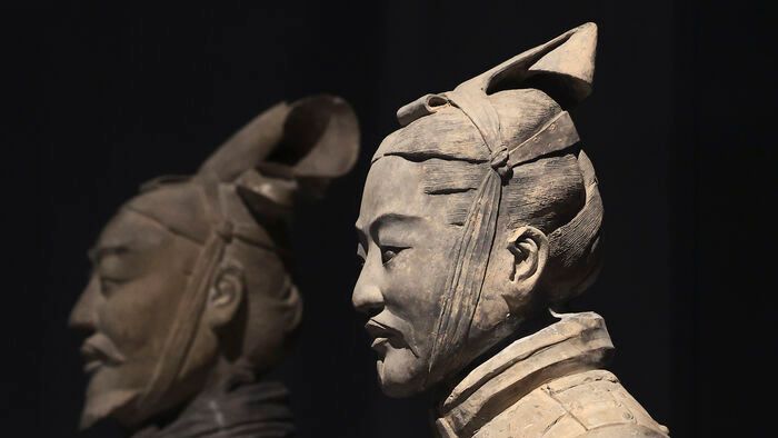 Kínai agyagkatona kiállítás