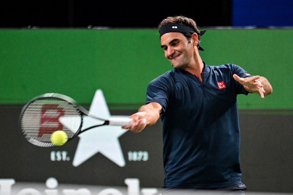 Roger Federer már nem aktív, ám néha azért így is teniszütőt ragad