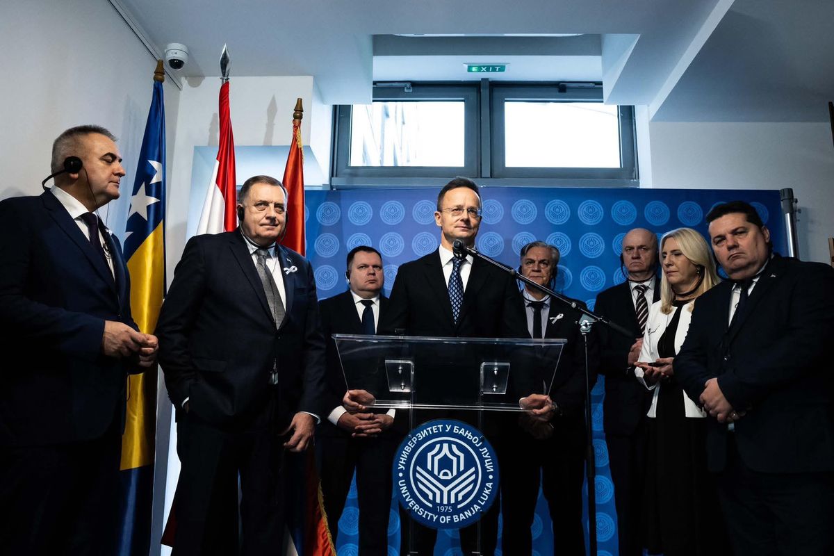 Szijjártó Péter Forrás: Facebook 