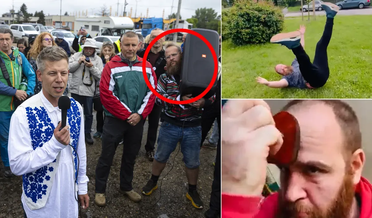 Egy remek képösszeállítás a Tisza képviselőjelöltjéről, Reketye Zoltánról (Forrás: Ripost)