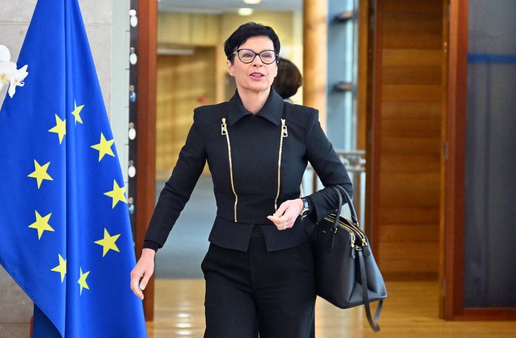 Marta Kos szerint az őszinte beszélgetés a megoldás Ukrajna korrupciós ügyeire Fotó: DURSUN AYDEMIR / ANADOLU