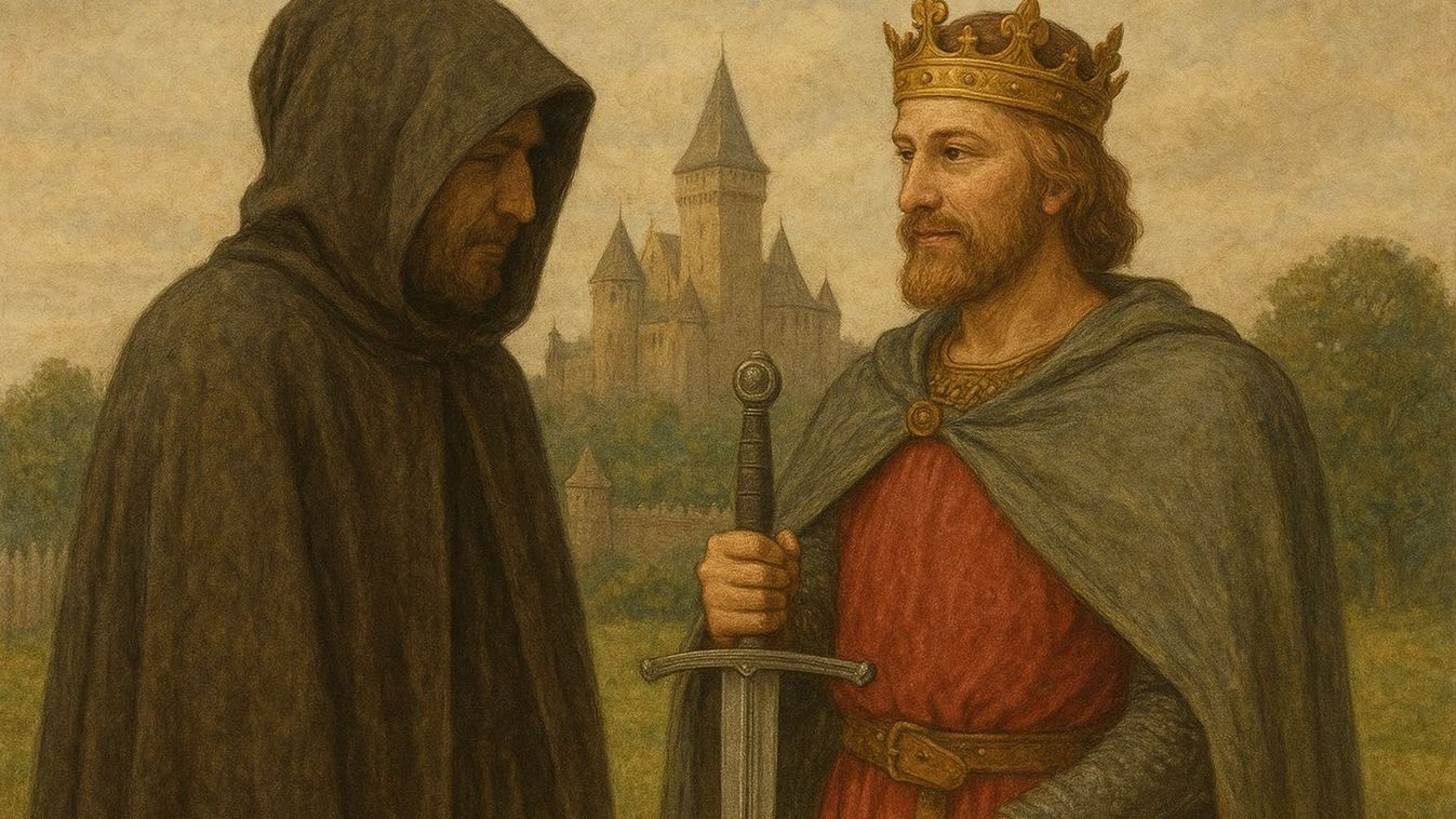 Salamon és László utolsó találkozása