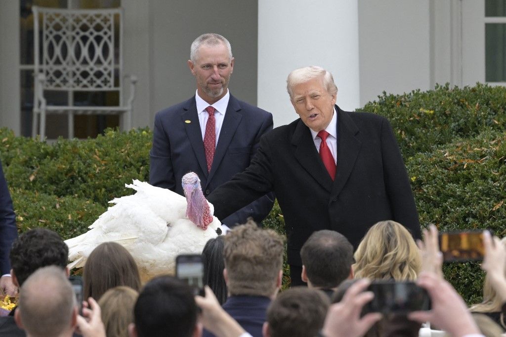 Trump a hagyományoknak megfelelően megkegyelmezett két pulykának
