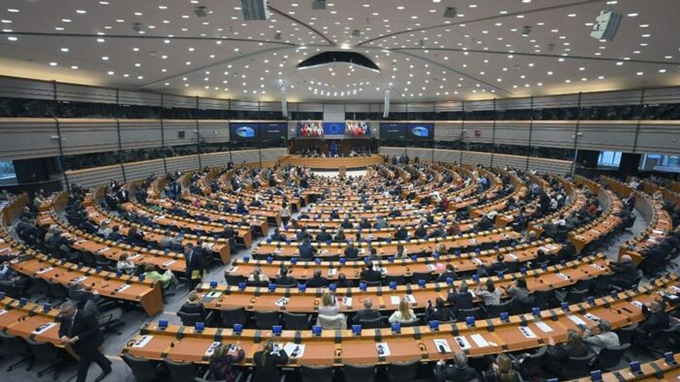 The European Parliament chamber (Source: AFP) 
