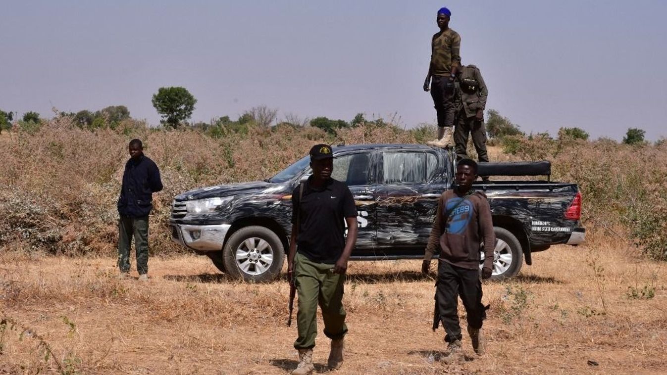 A Boko Haram fegyverescsoport tagjai