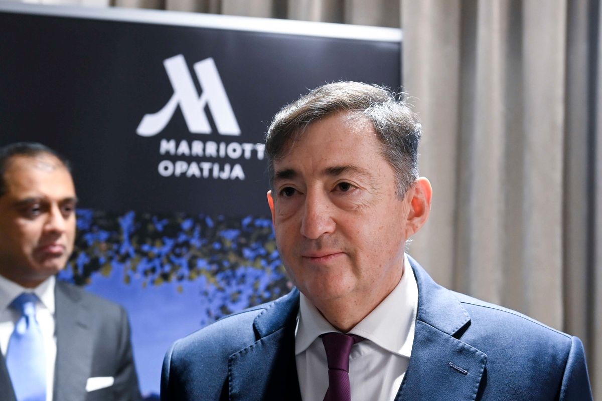 Mészáros Lőrinc a hatvanpusztai zebrákról úgy véli, nem más mint egy politikai bullshit (Fotó: Koszticsák Szilárd/MTI)