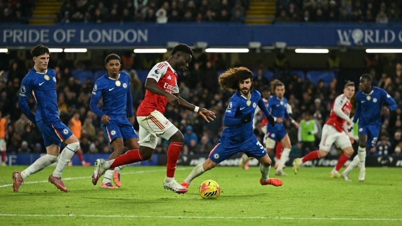 Pontosztozkodás a Chelsea és az Arsenal között.