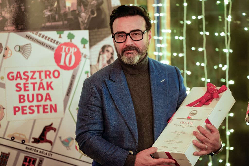 Gasztroséták Budapesten kiadvány sajtóbemutatója
Magyar Konyha
Gianni