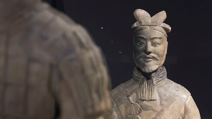 Kínai agyagkatona kiállítás