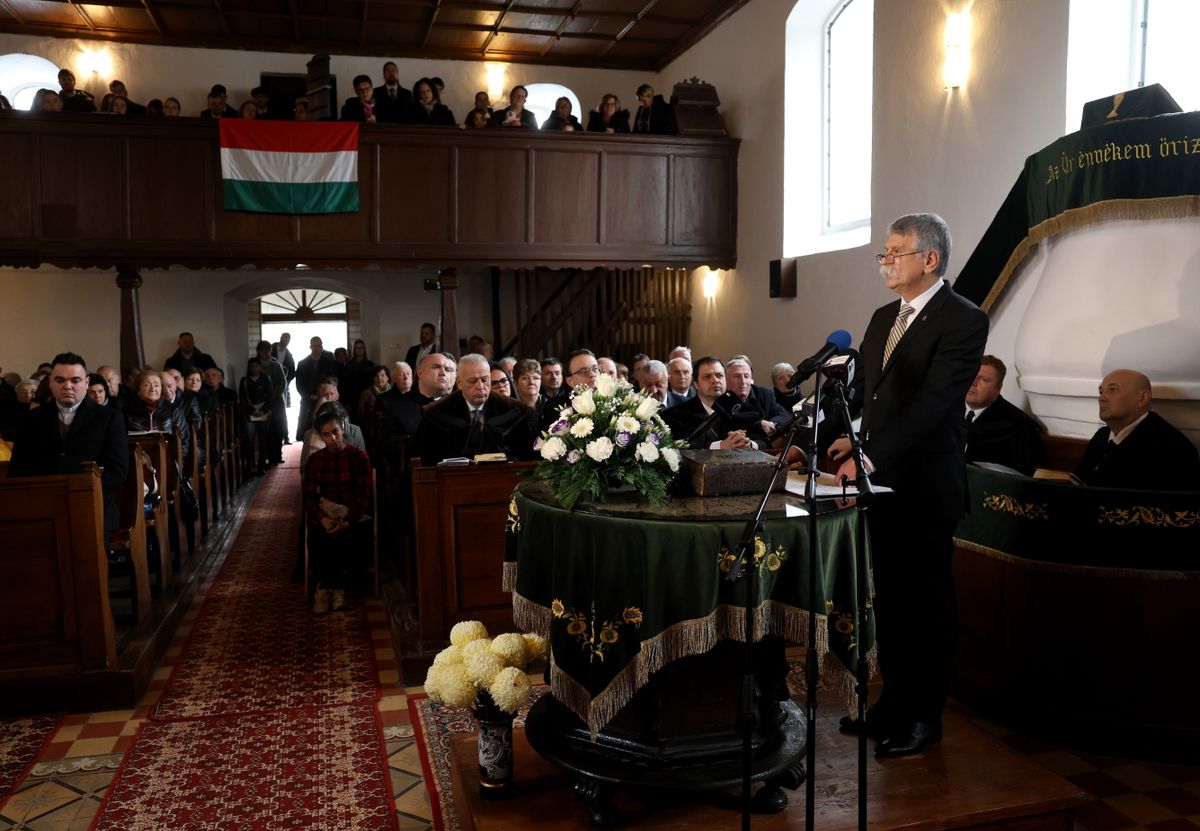 Kövér László úgy véli, a 16. században és az azt követő időkben az európai történelem a magyarok iránt volt mostoha, napjainkban Európára vár ilyen sors (Fotó: Vajda János / MTI)