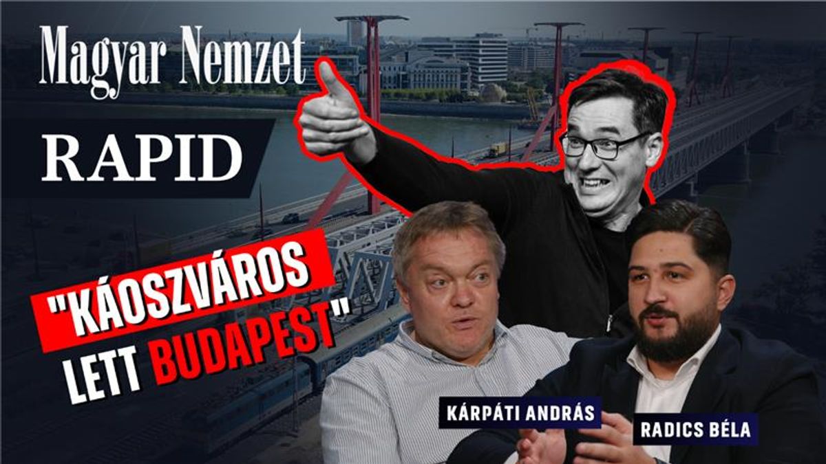 Rapid extra-  Radics Béla: káoszváros lett Budapest + videó