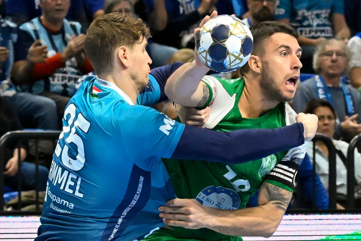 A Szeged támadójátékának egyik vezére Sebastian Frimmel volt, hétmétereseket és gyors gólokat szerzett 