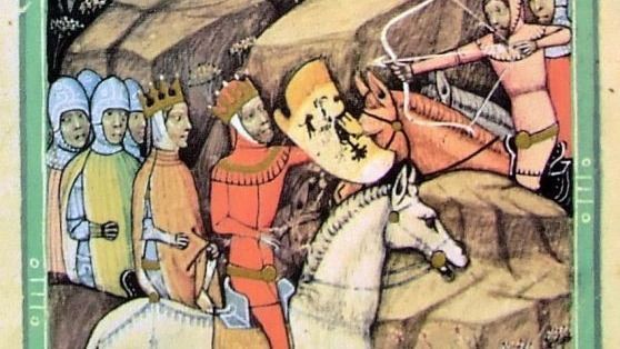 III. Konrád átvonul Magyarországon. Forás: Képes Krónika, ujkor.hu