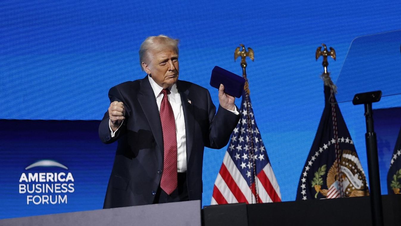 Donald Trump amerikai elnök (Fotó: AFP)