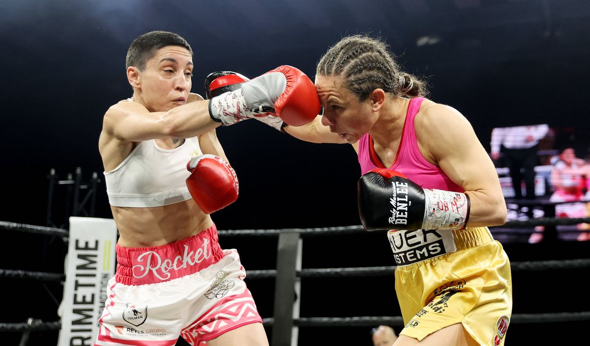Isabel Rivero (balra) nemcsak kutatóként dolgozik keményen a civil életben, hanem a ringben sem ismer kegyelmet