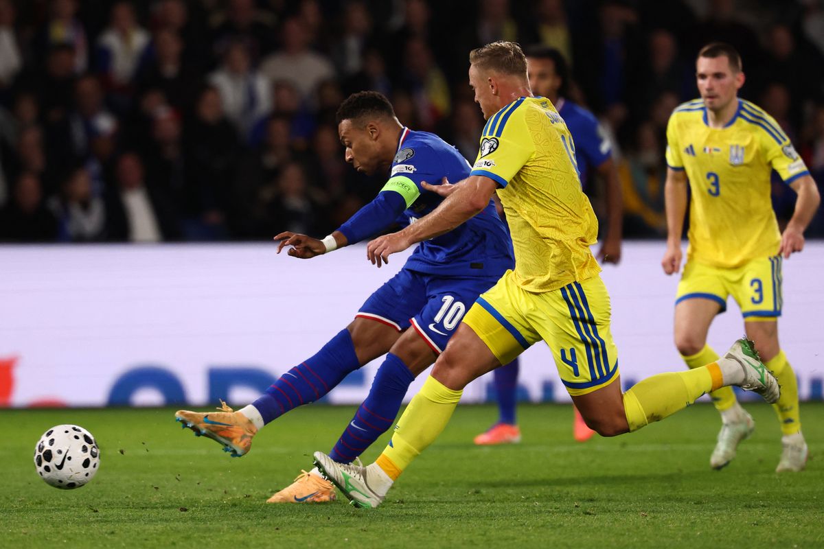 Mbappé duplázott az ukránok ellen