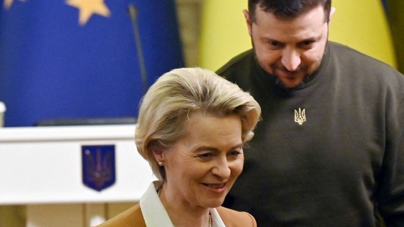 Ursula von der Leyen, az Európai Bizottság elnöke további 135 milliárd eurót kér Ukrajnának