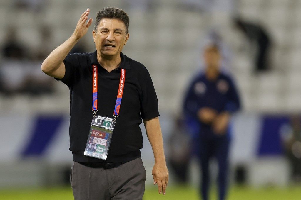 Irán szövetségi kapitánya, Amir Ghalenoei