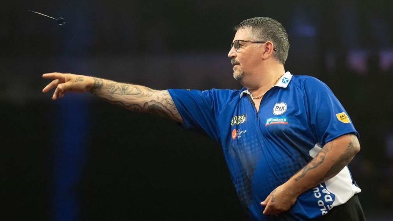 Gary Anderson búcsúzott a Grand Slam of Darts csoportkörében.