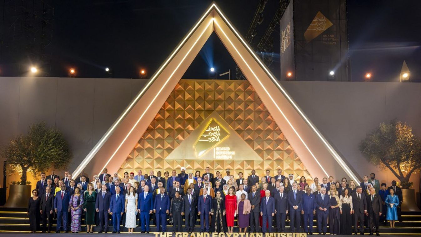 A Nagy Egyiptomi Múzeum megnyitója (Fotó: AFP)