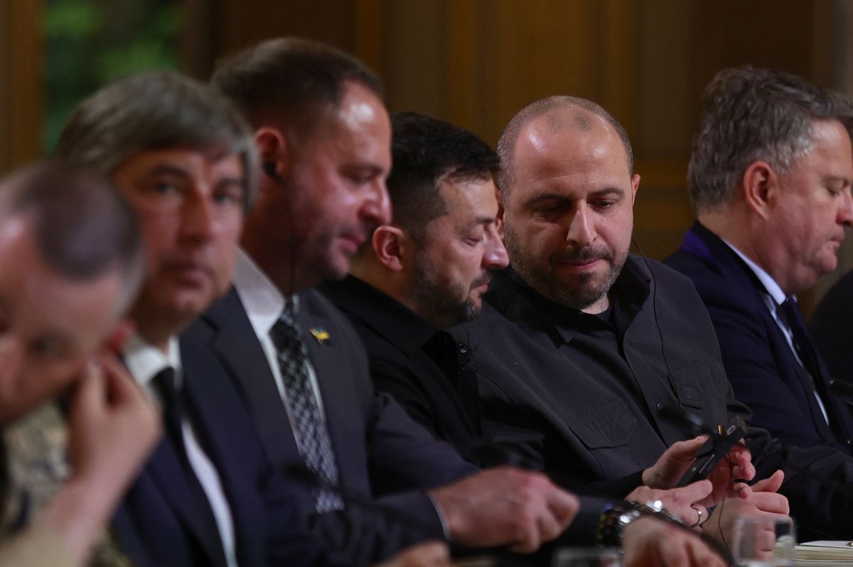 Zelenszkij és Jermak