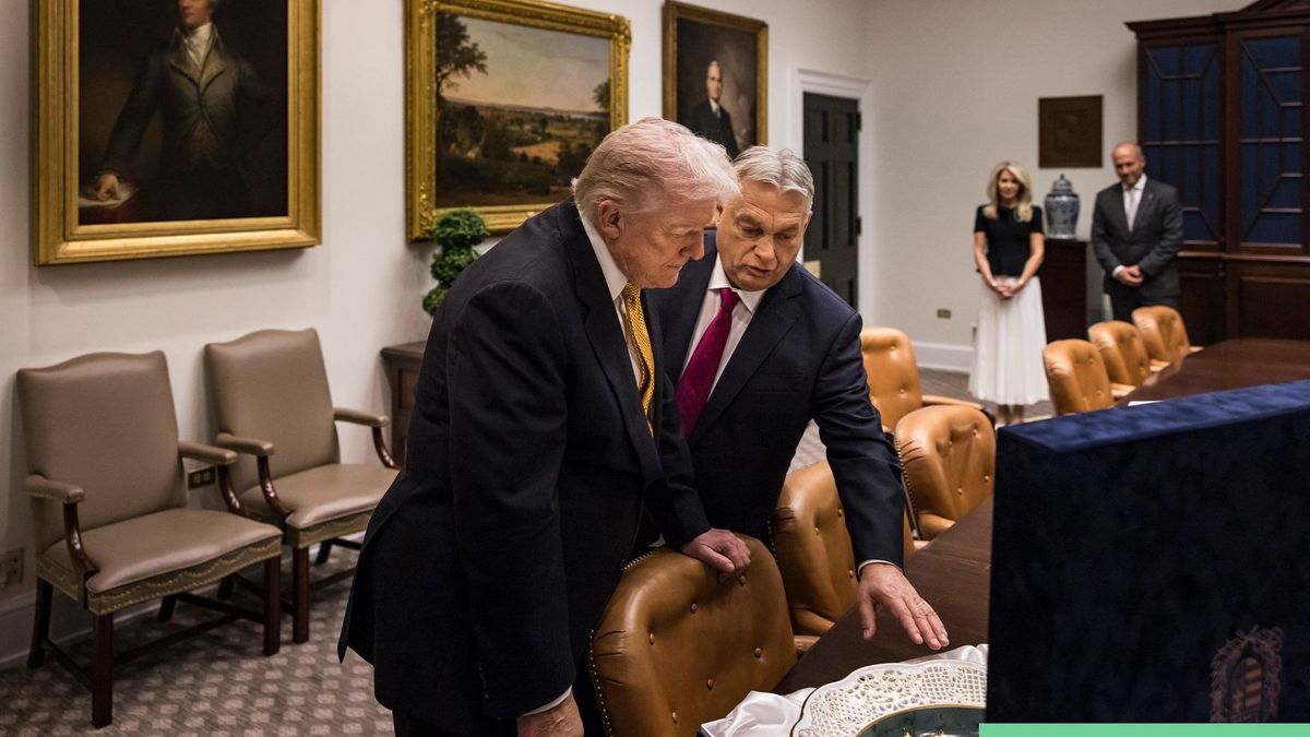 Orbán Vktor, Magyar Péter, Donald Trump