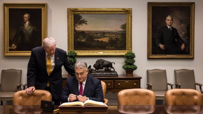 Orbán Viktor Washingtonban