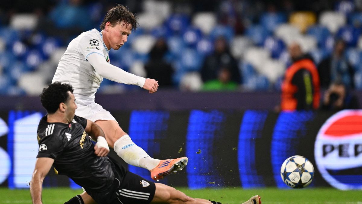 Scott McTominay a Napoli hőse volt a Qarabag elleni meccsen. 