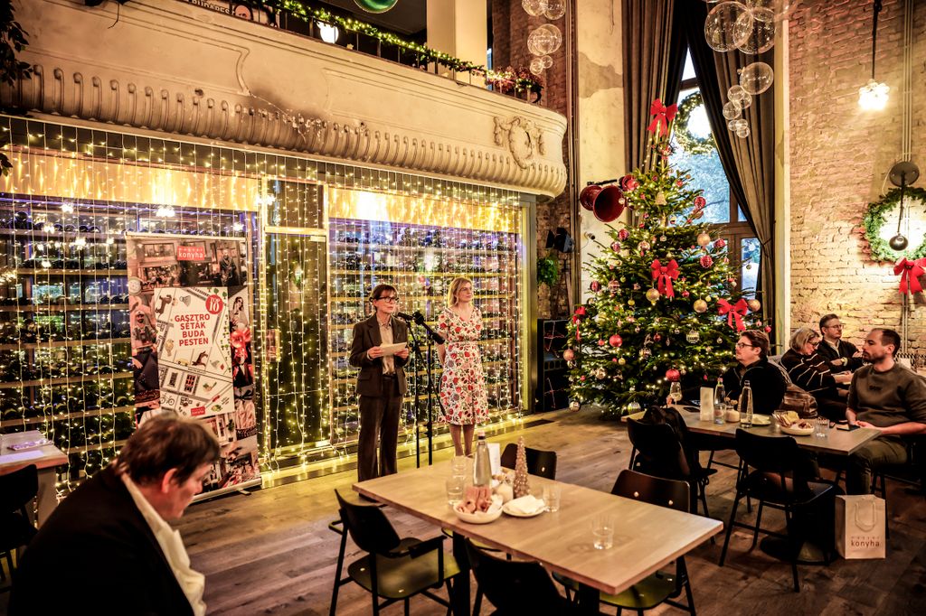 Gasztroséták Budapesten kiadvány sajtóbemutatója
Magyar Konyha
Lévai Anikó