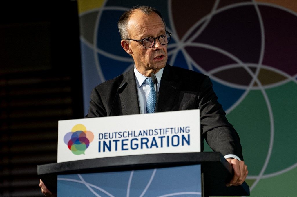 Friedrich Merz szövetségi kancellár (Fotó: AFP)