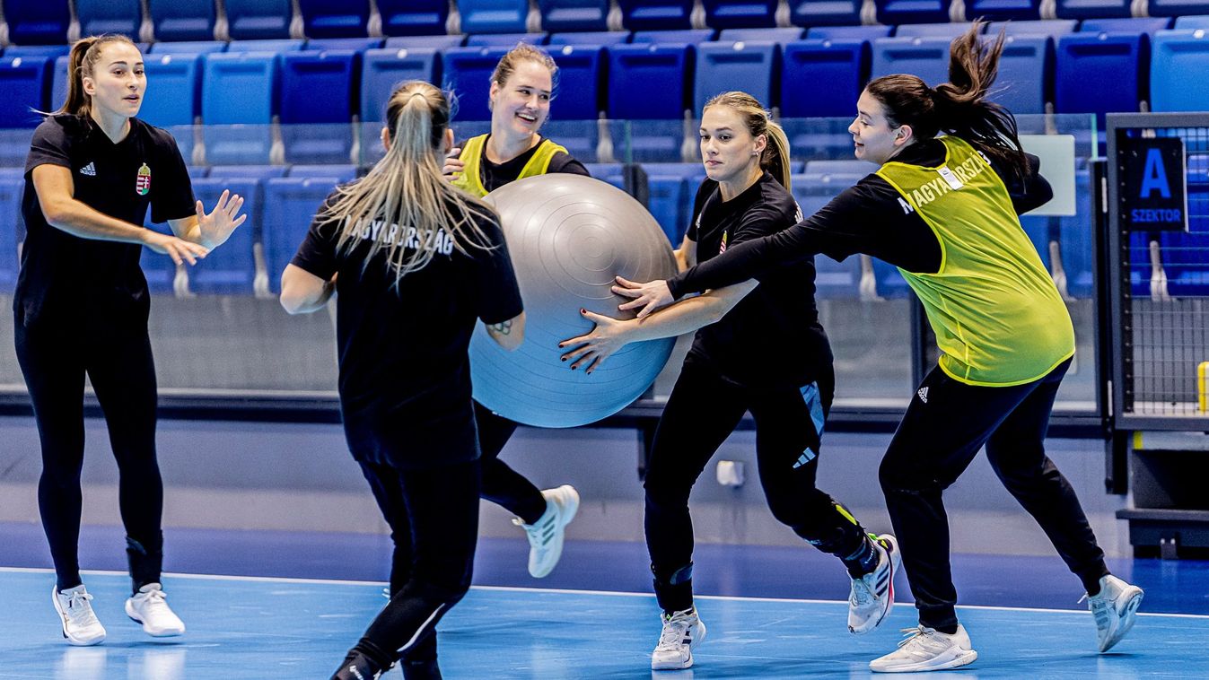 válogatott 
női kézilabda válogatott edzés