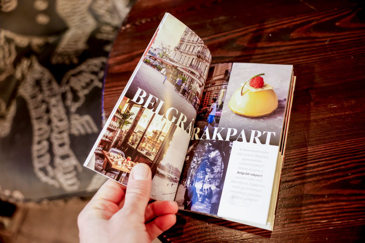 Gasztroséták Budapesten kiadvány sajtóbemutatójaMagyar Konyha gasztronómia