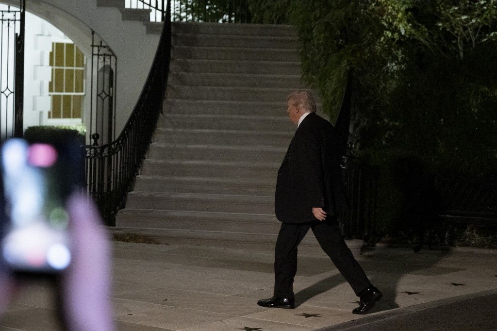 Donald Trump amerikai elnök (Fotó: AFP)