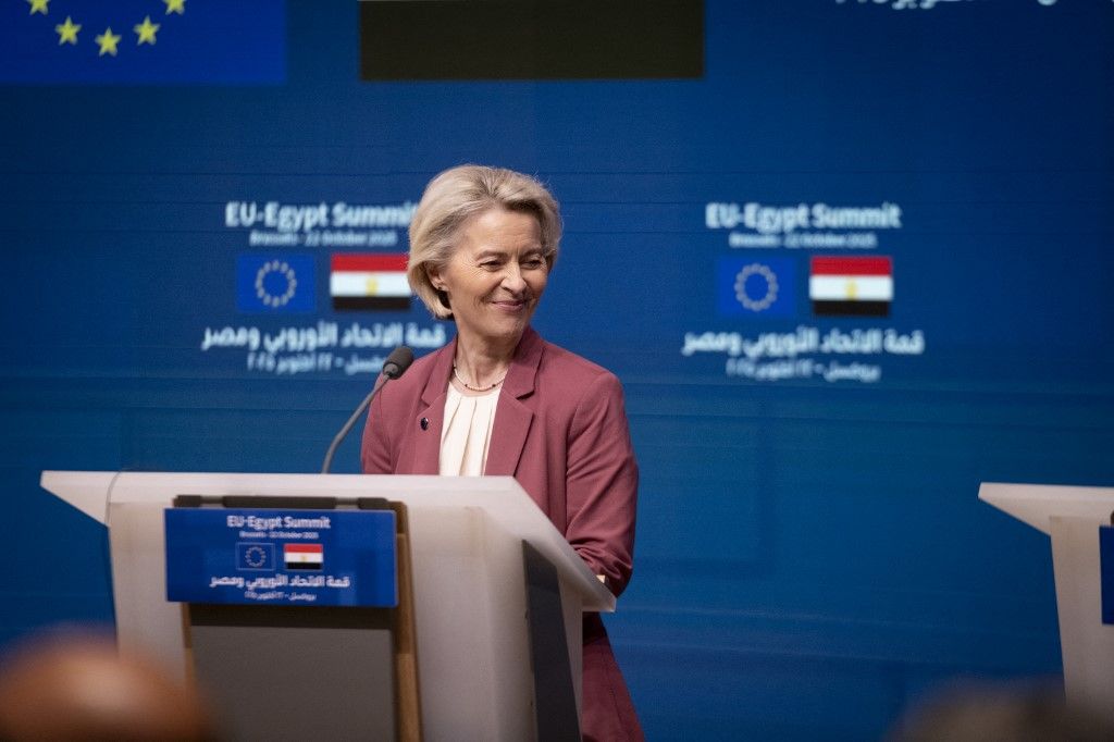 Ursula von der Leyen, az Európai Bizottság elnöke (Fotó: AFP)