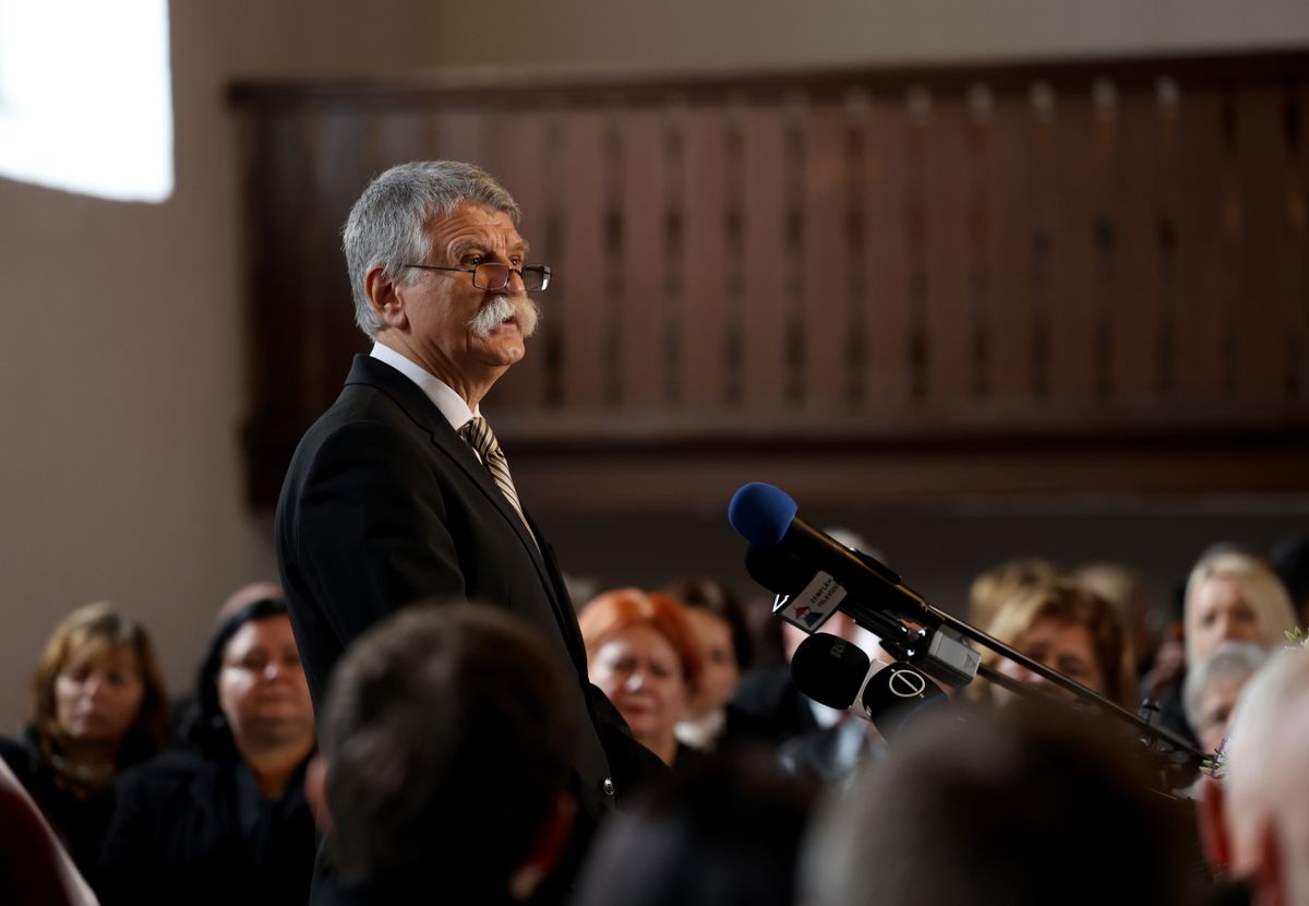 Kövér László szerint a vasárnapi hálaadás nem pusztán egy helyi református ünnep, hanem a magyar és keresztyén megmaradás diadalának emléknapja is (Fotó: Vajda János / MTI)