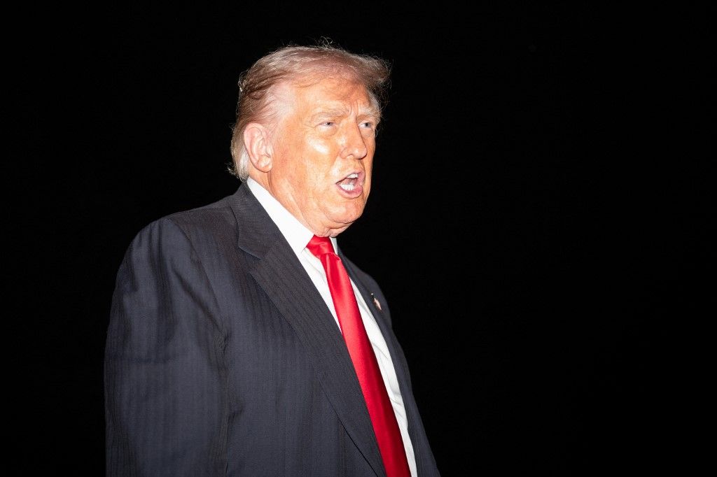 Donald Trump Fotó: ALLISON ROBBERT / AFP