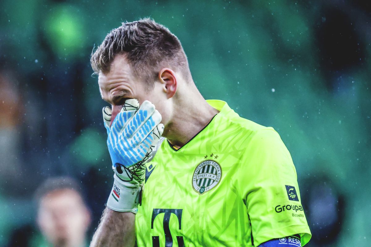 Dibusz Dénes sem tudta hova tenni a Nyíregyháza elleni vereséget