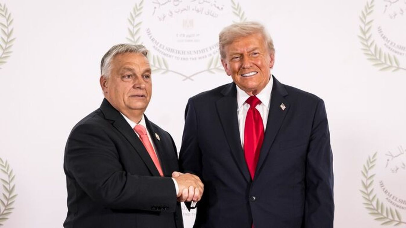 Hungarian Prime Minister Viktor Orban and U.S. President Donald Trump (Photo: MTI/Prime Minister’s Press Office/Akos Kaiser)
