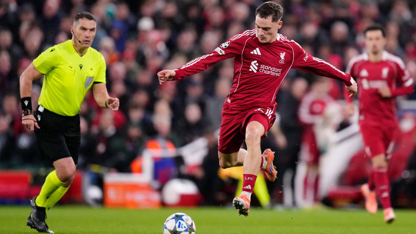 Florian Wirtz a Real Madrid ellen játszott eddig a legjobban a Liverpool mezében