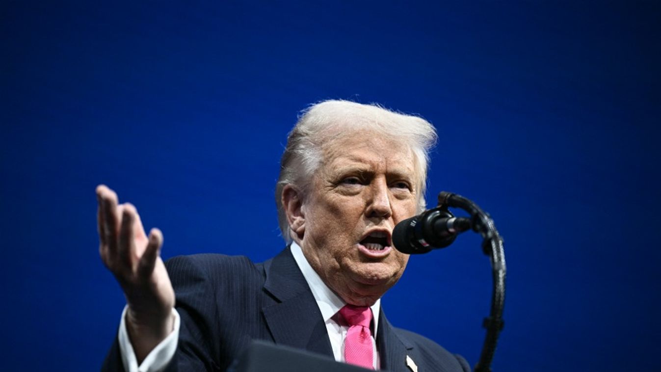 Donald Trump amerikai elnök (Fotó: AFP)