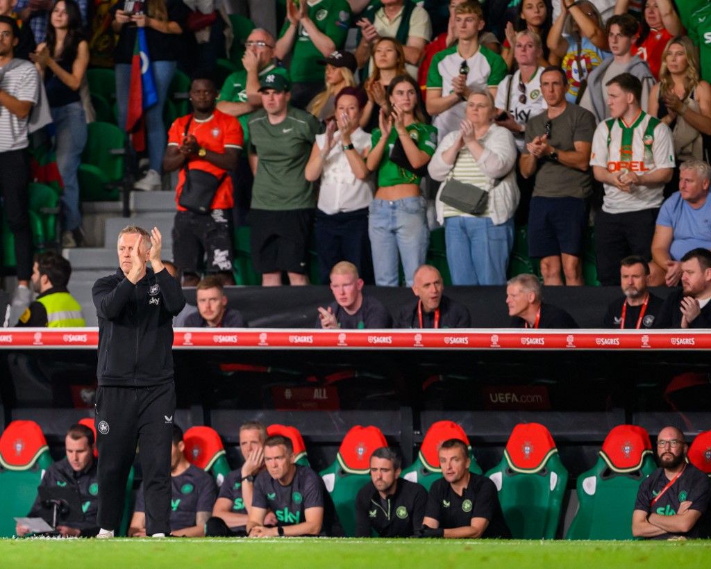 Heimir Hallgrímsson elégedett lehet csapata csütörtöki teljesítményével