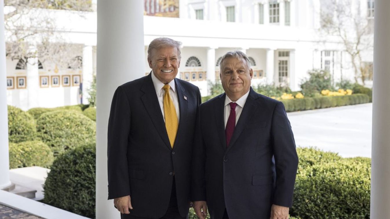 Donald Trump amerikai elnök és Orbán Viktor miniszterelnök