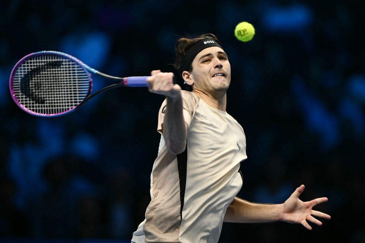 Taylor Fritz aligha bánta, hogy Novak Djokovics helyett Lorenzo Musetti ellen kezdhette meg szereplését a torinói ATP-vb-n