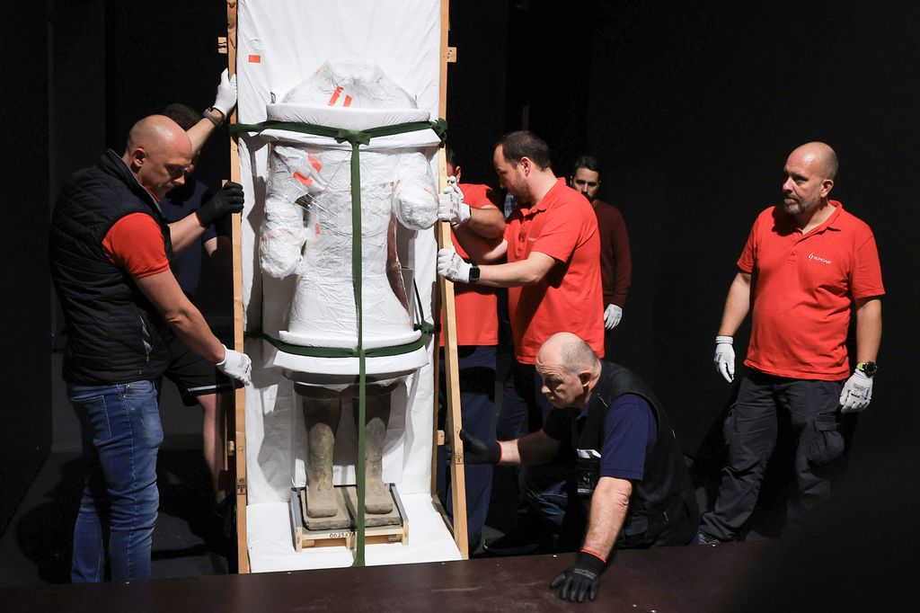 Kínai agyagkatona kiállítás