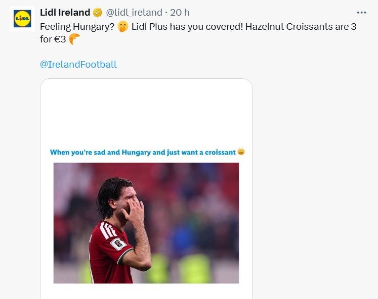 Az ír Lidl így űzött gúnyt a magyarokból és Szoboszlaiból