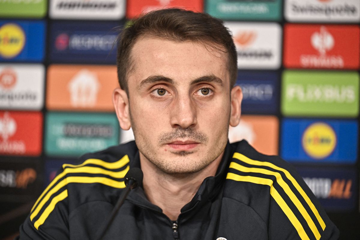 Kerem Aktürkoglu a szerdai sajtótájékoztatón