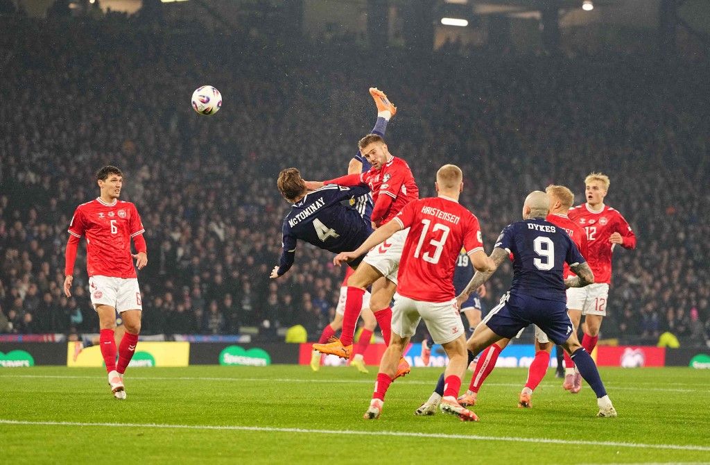 Scott McTominay ollózva szerzett gólja állította nyerő pályára Skóciát