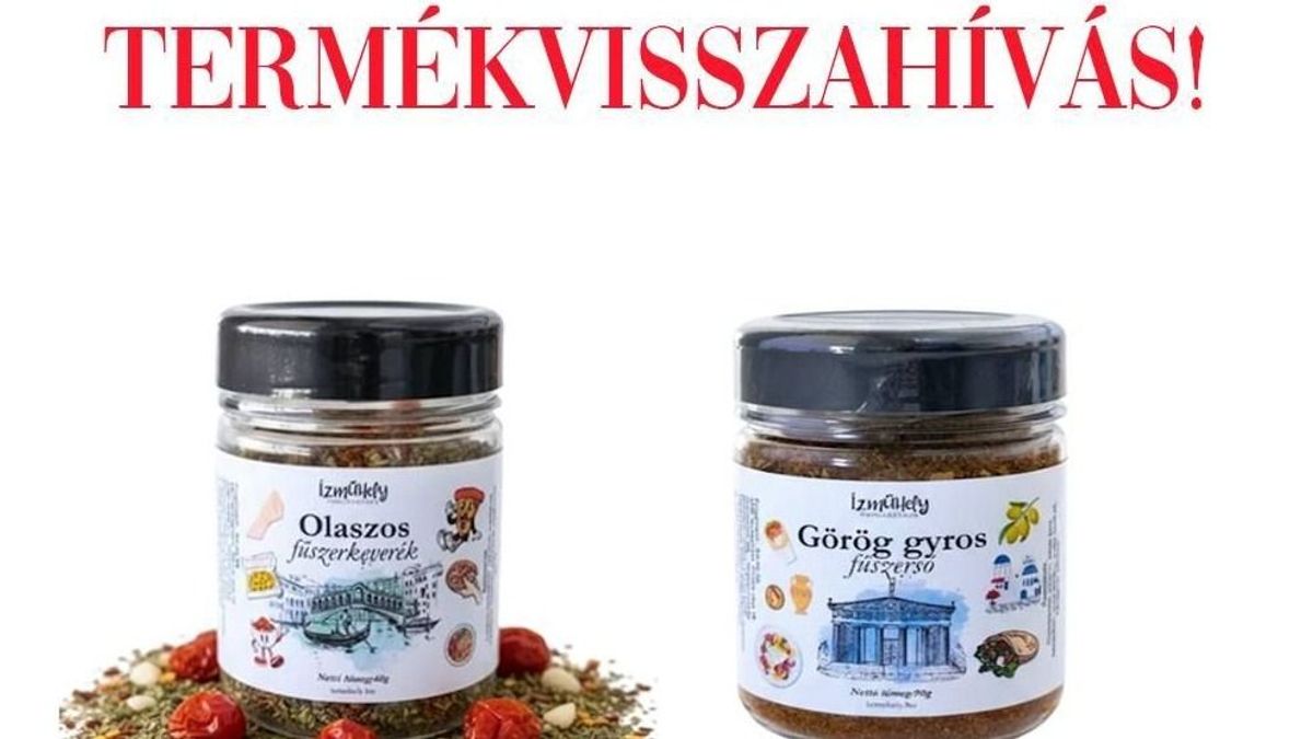 Termékvisszahívási hullám: fűszerkeverékek és egy tálca is veszélyesnek bizonyult