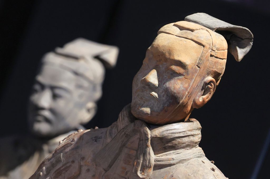 Kínai agyagkatona kiállítás