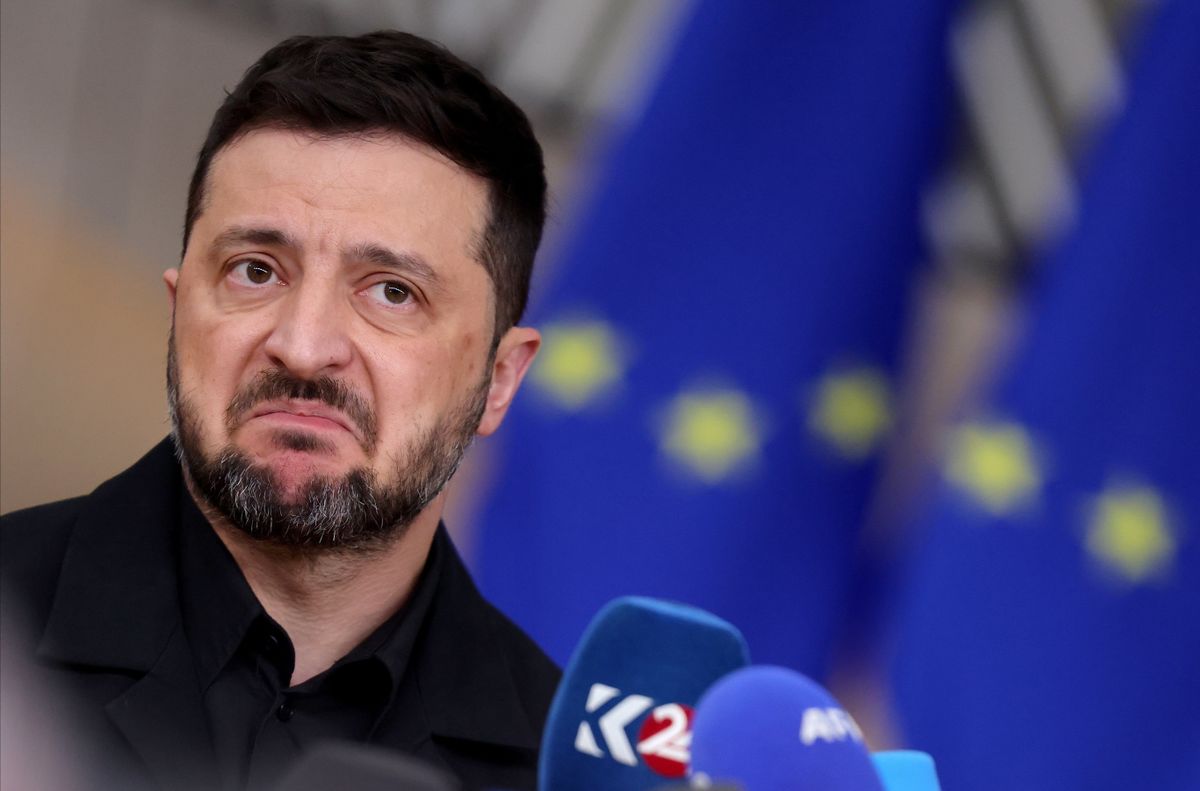 A Trump-Orbán megállapodás után Zelenszkij megfenyegette Magyarországot. (Fotó: Olivier Matthys/MTI/EPA)